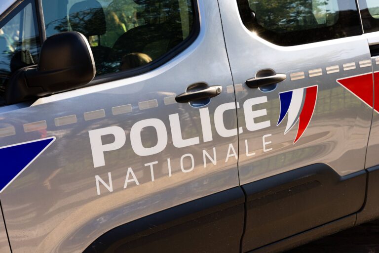 Illustration voiture police nationale