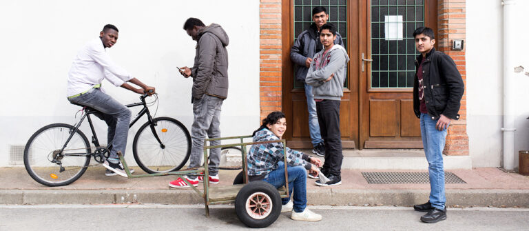 Pause pour une classe de FLE