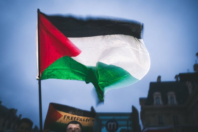Rennes, November 8, 2023.
Rally for peace between Israel and Palestine.