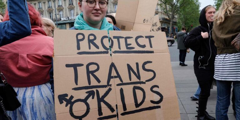 FRANCE-SOCIAL-GENDER-LGBTQ-DEMO