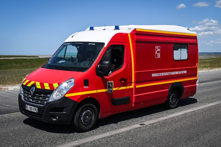 Illustration Of Emergency Services In France