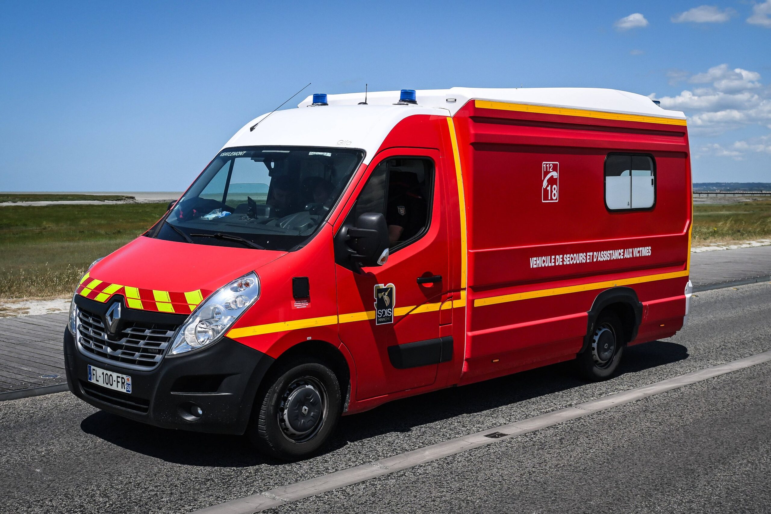 Illustration Of Emergency Services In France