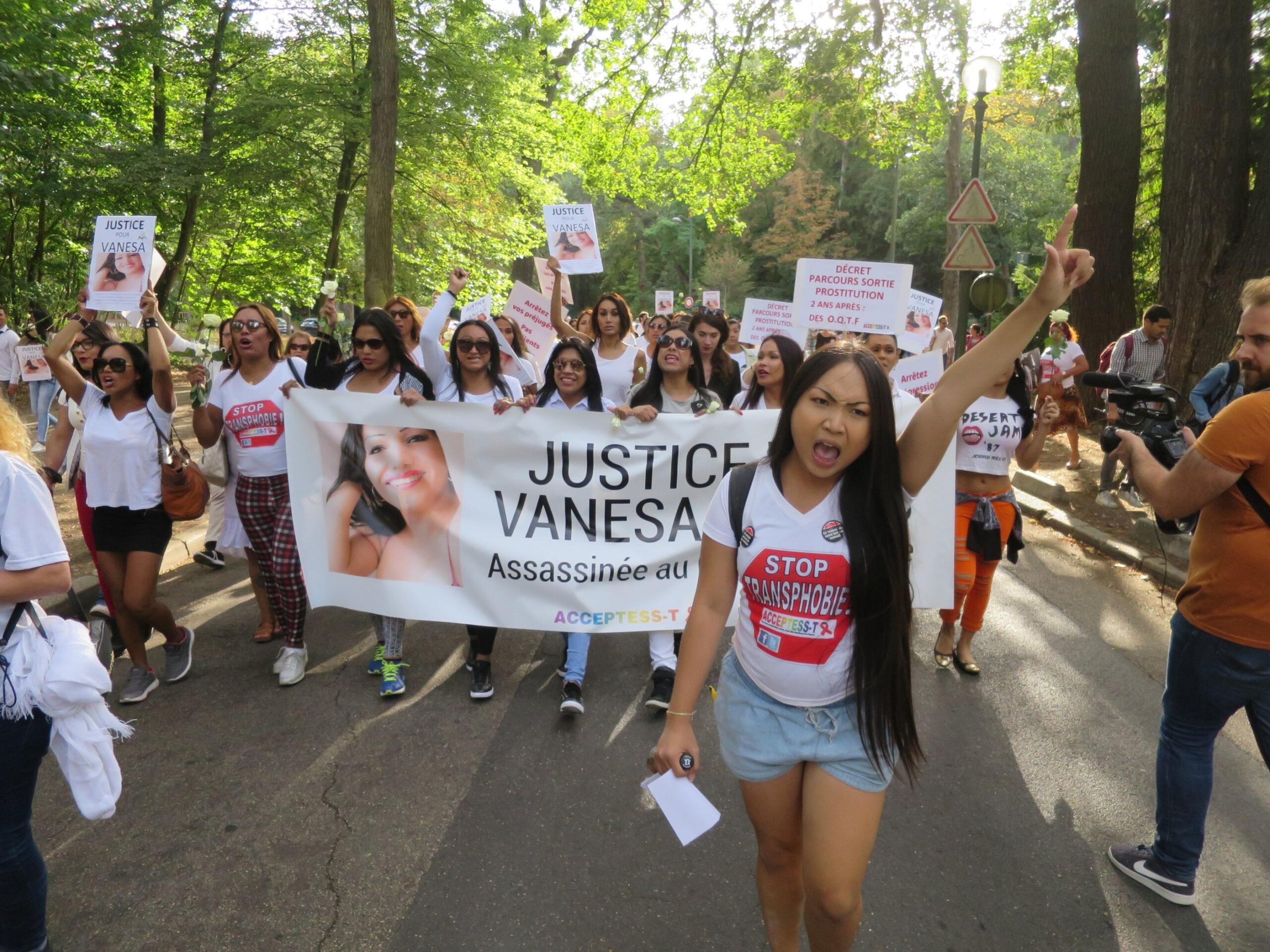 Mobilisation pour Vanessa